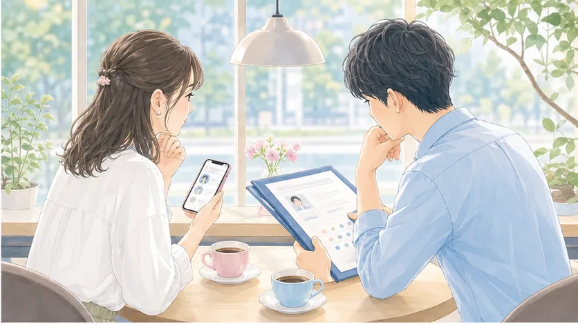 結婚相談所とマッチングアプリ、どちらが合う？
